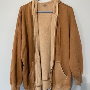 Aerie Full Zip Oversized Hoodie